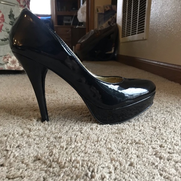 Nine West Shoes - Black Patent Nine West Pumps